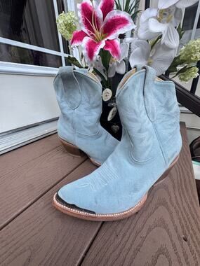 new Idyllwind Wheels Western Boot Blue Women's Size 8B (500